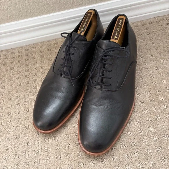 Common Projects Oxford Dress Shoes in Black Men US 10 EU 43 Designer Preppy